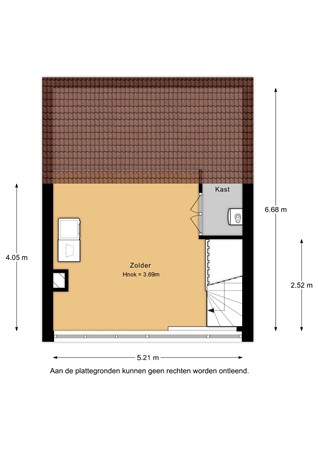 Floorplan - Bloemstede 344, 3608 VG Maarssen